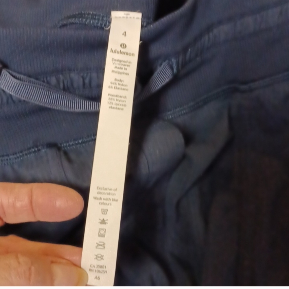 lululemon athletica Blue Track Pants - Picture 7 of 7